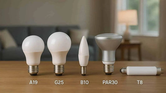A Comprehensive Guide to Common Light Bulb Base Types: Classifications, Features, and Applications