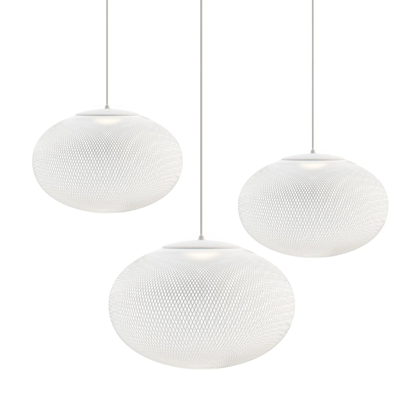 Metallic Meshwork Pendant Lamp