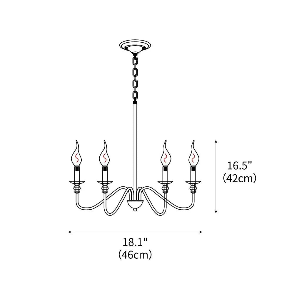 Ableton Classic Traditional Chandelier