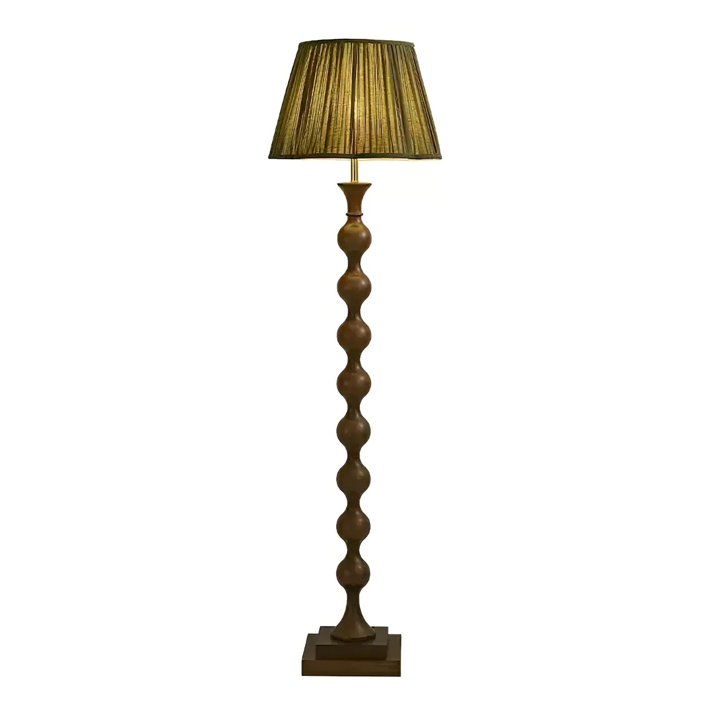 Bead Column Floor Lamp
