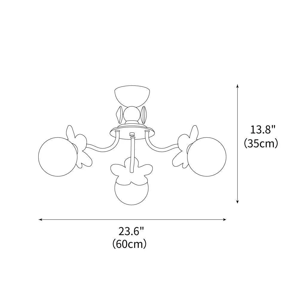 Blossom Glow Ceiling Light