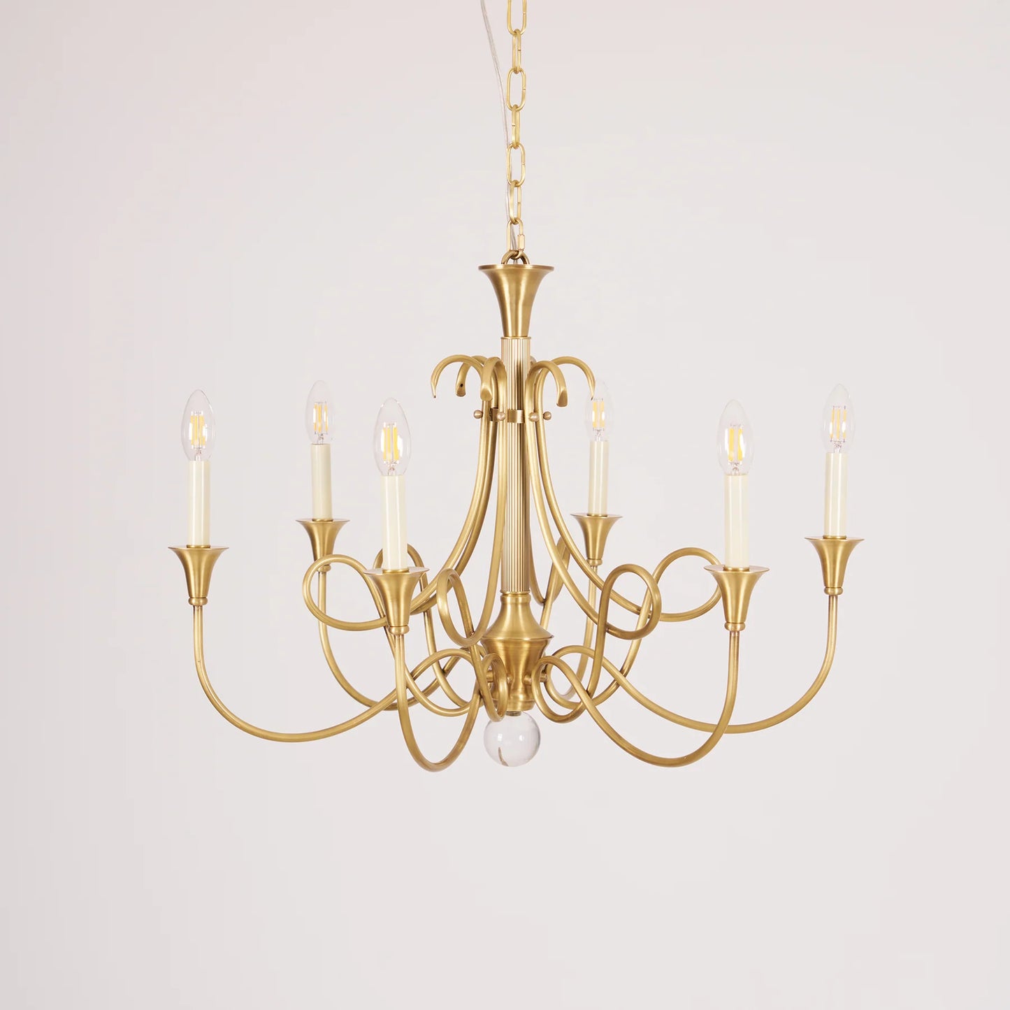 Double Twist Chandelier