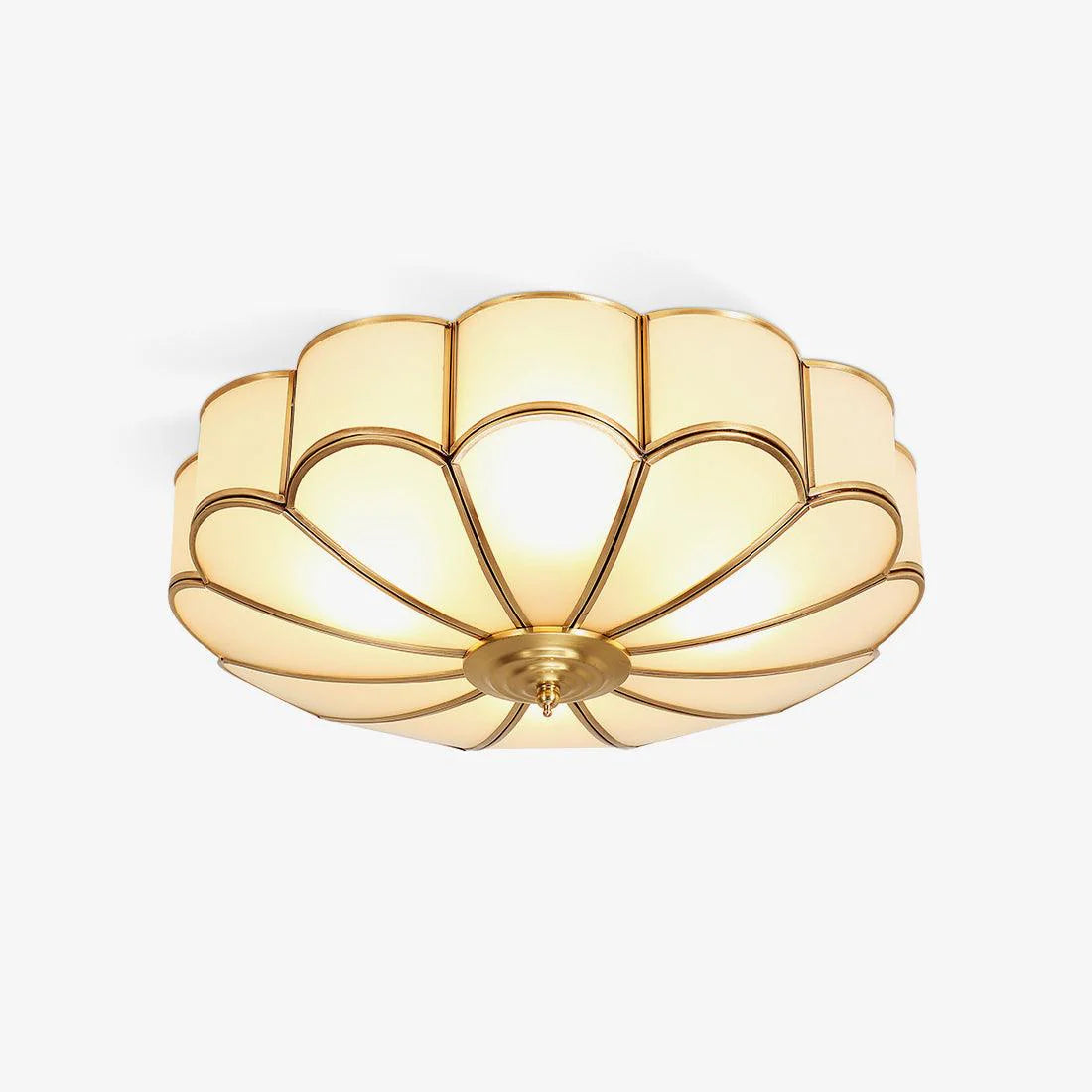 Flower Shape Glass Recessed Ceiling Light
