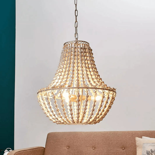 Juliette Wood Chandelier