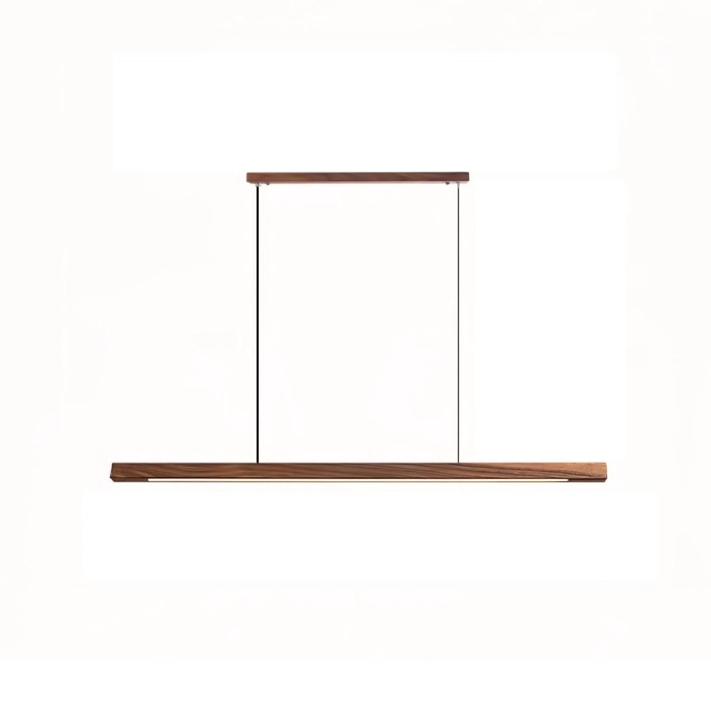 Linear Wooden Pendant Light