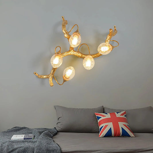 Lotus Seed Right Wall Lamp