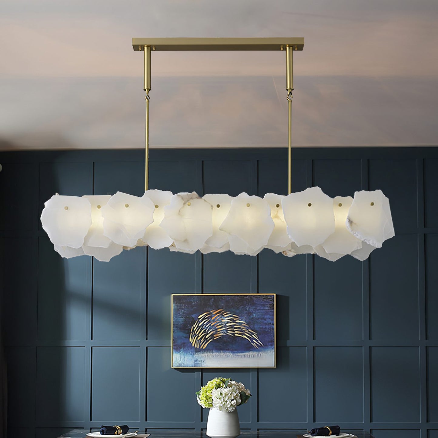 Magari Alabaster Chandelier