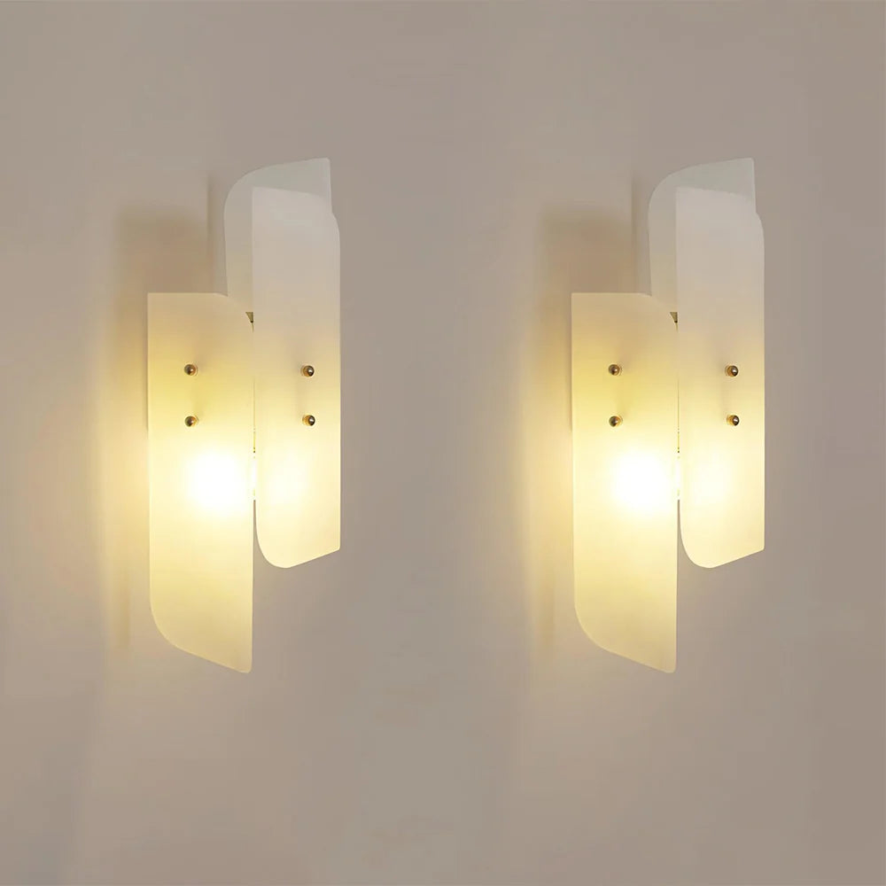Megalith Alabaster Wall Light