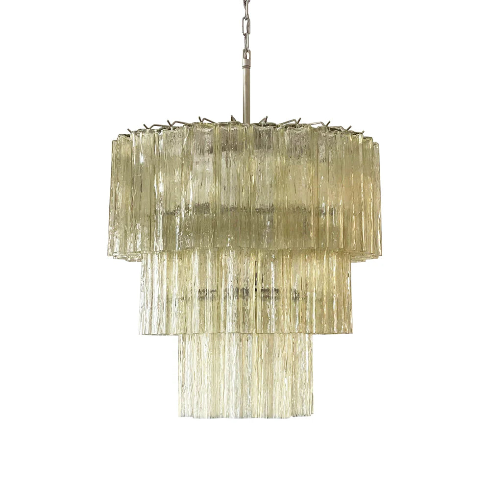 Murano Honey Tubes Chandelier