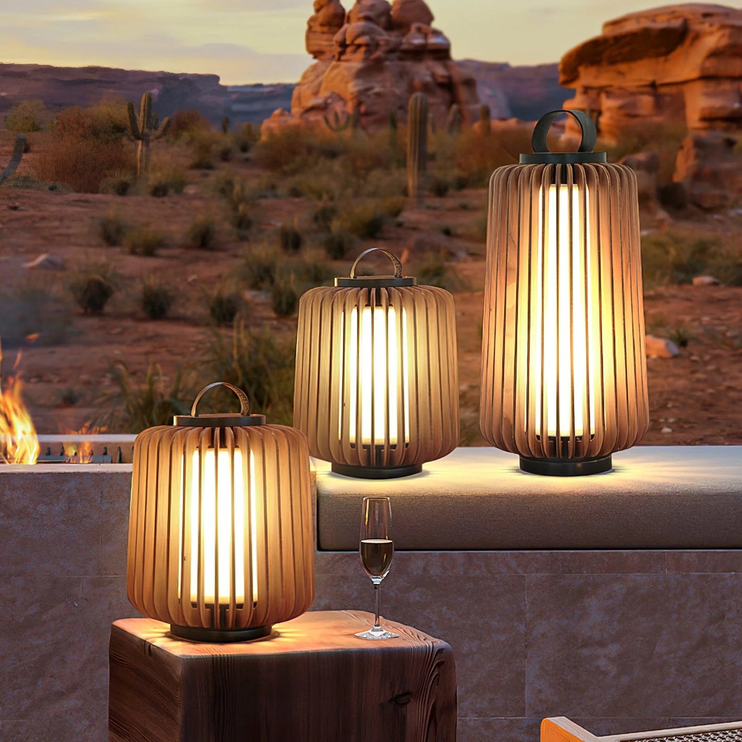 Portable Lantern Rechargeable Outdoor Light