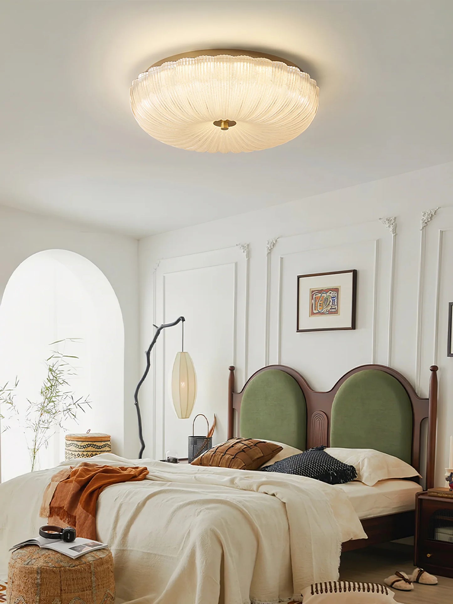 Ripple Glass Ceiling Lamp