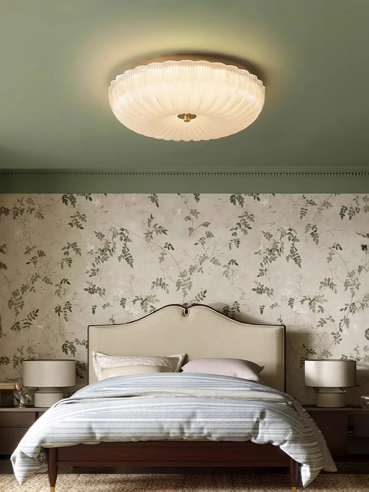 Ripple Glass Ceiling Lamp