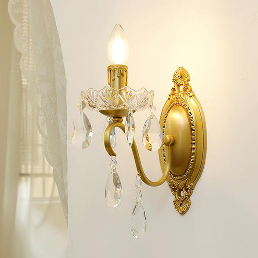 Victoria Crystal Wall Sconce