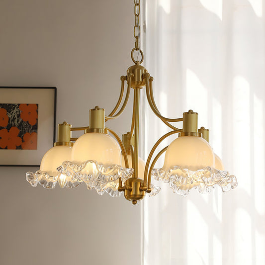 Vintage Floral Chandelier