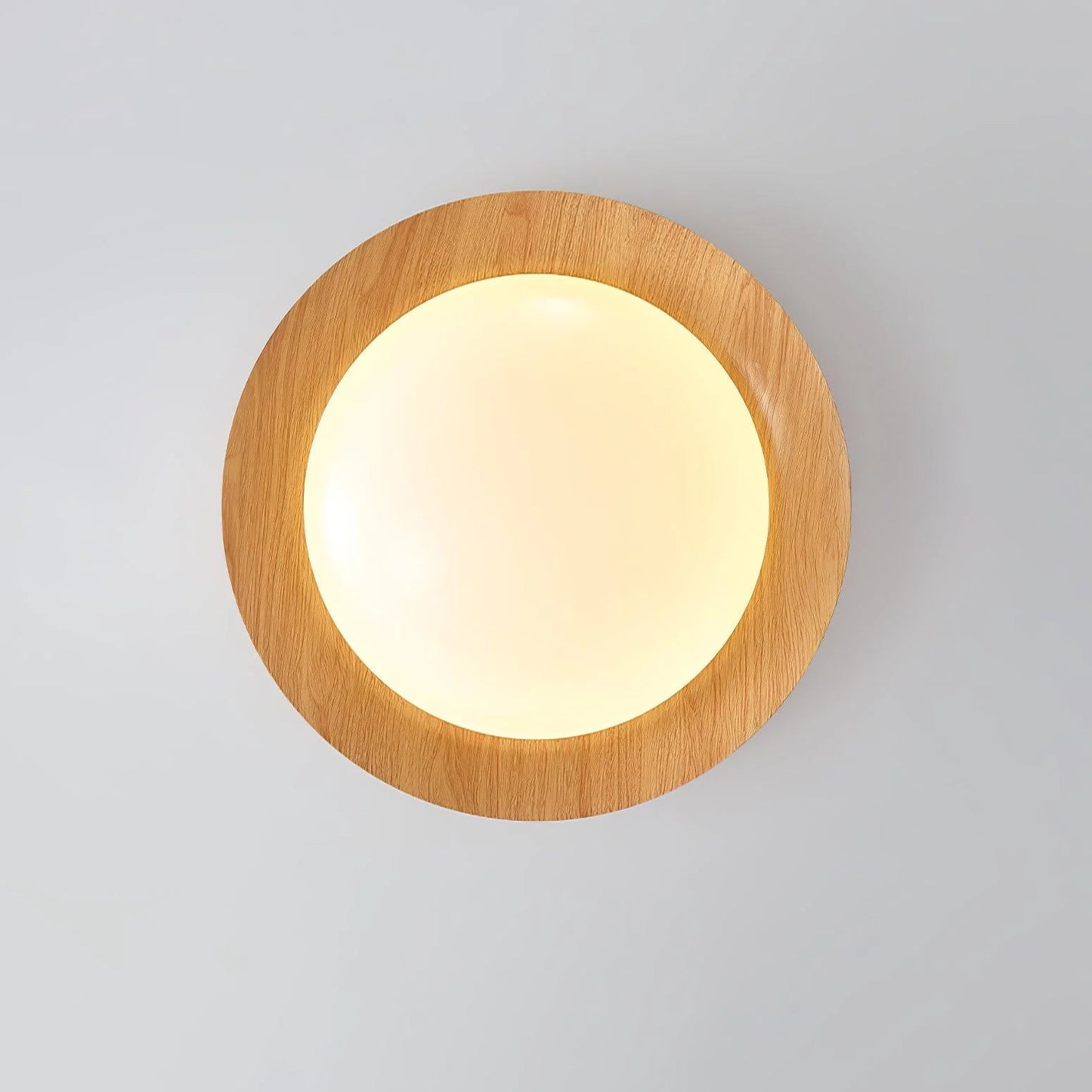 Double Half Round Ceiling Light