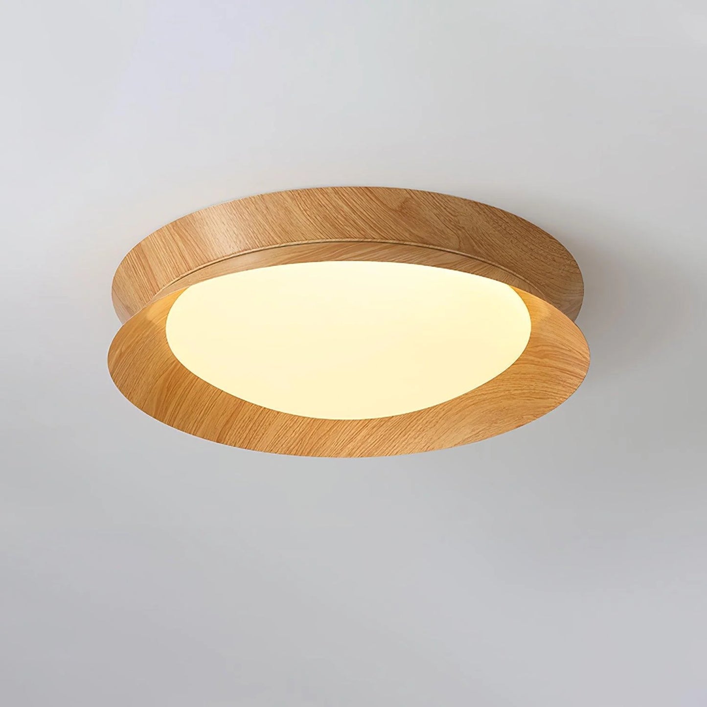 Double Half Round Ceiling Light