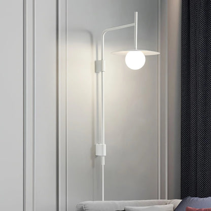 Gea Swing Arm Plug-in Wall Lamp