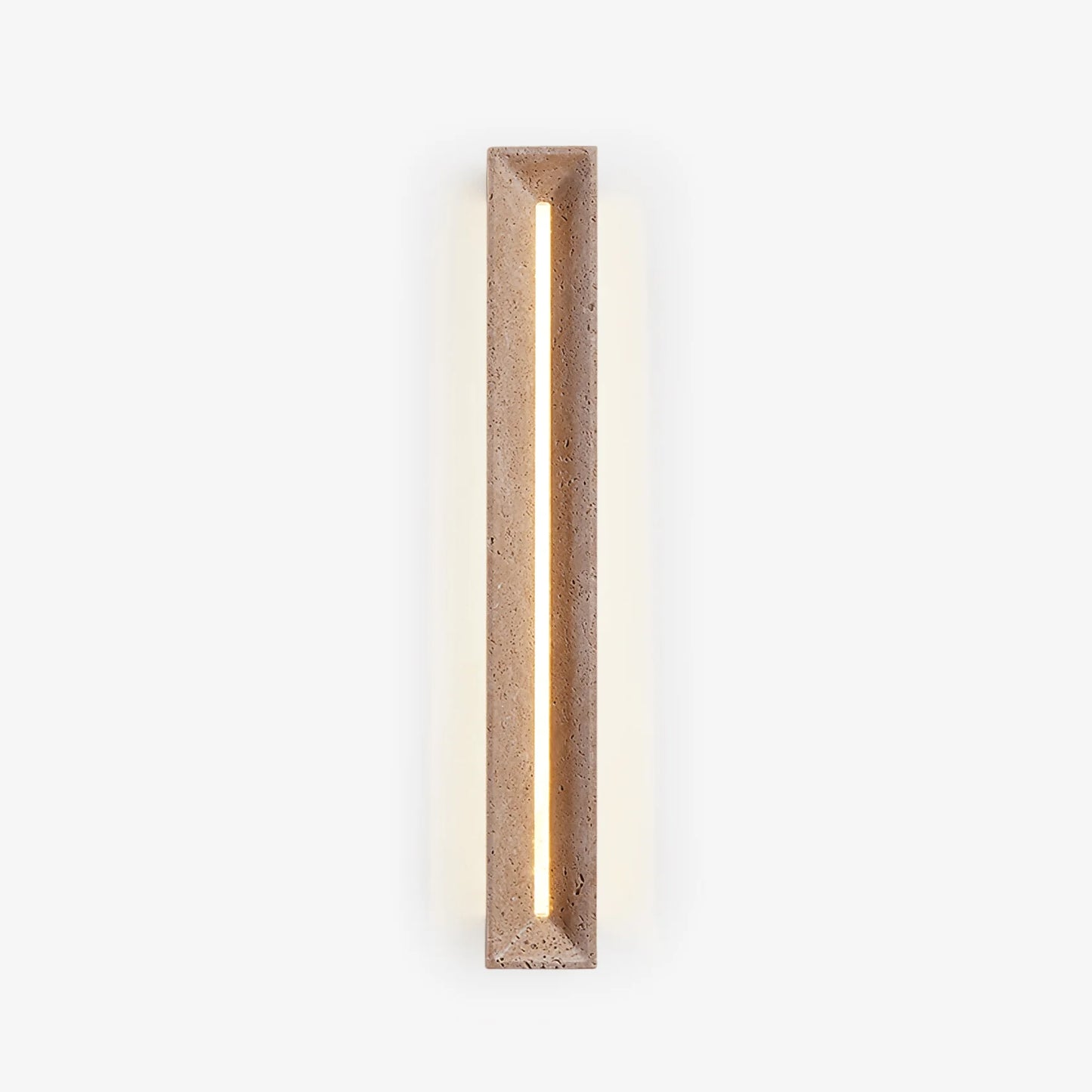 Solace Travertine Beam Wall Light