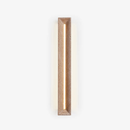 Solace Travertine Beam Wall Light