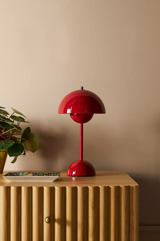 Semi-Circle Bedroom Table Lamp Portable