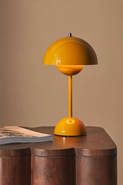 Semi-Circle Bedroom Table Lamp Portable