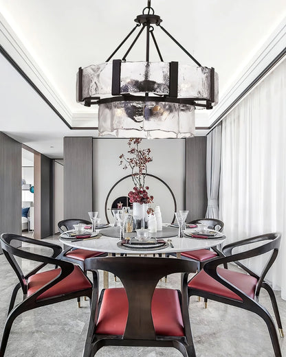 Aenon Glass Chandelier