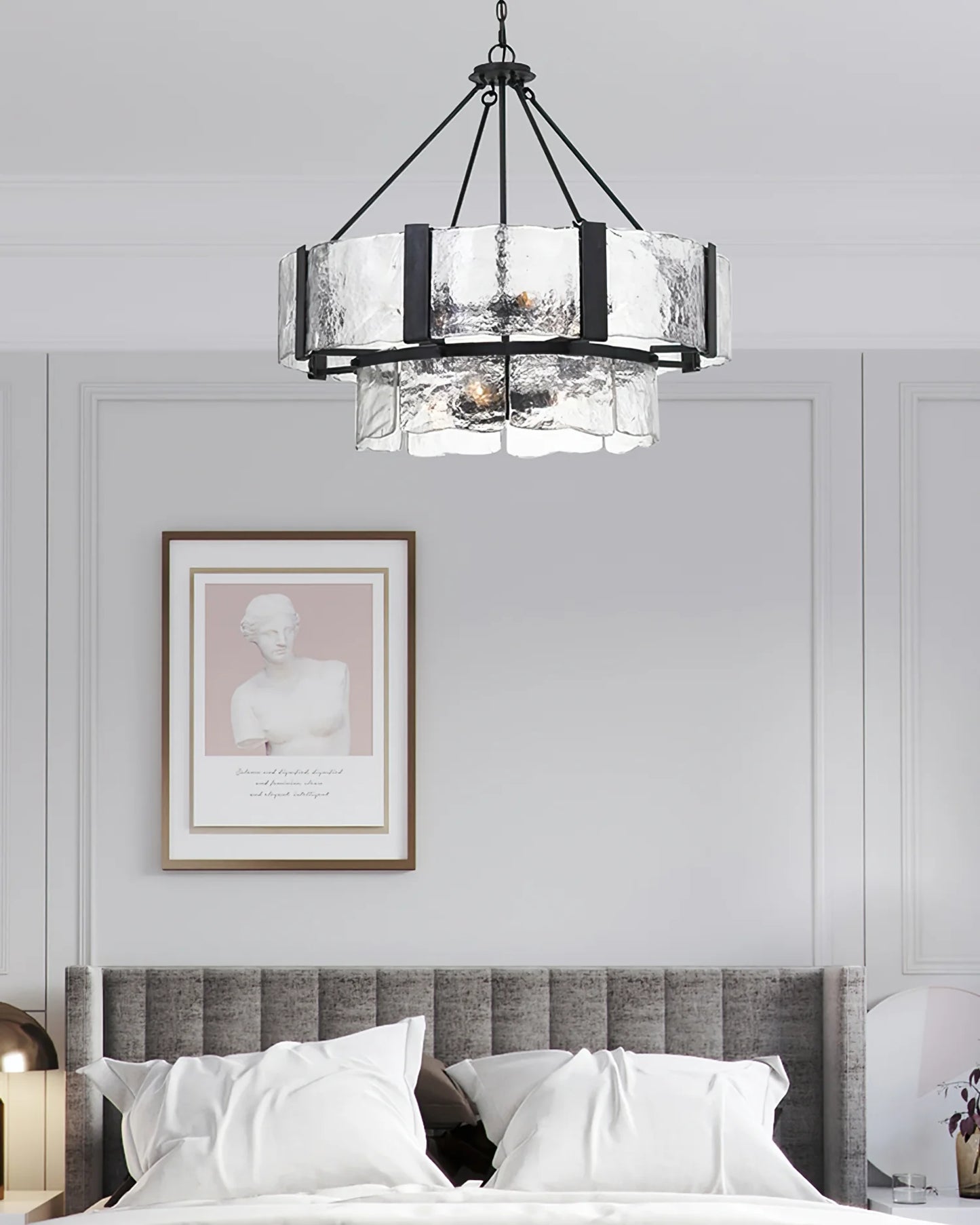Aenon Glass Chandelier