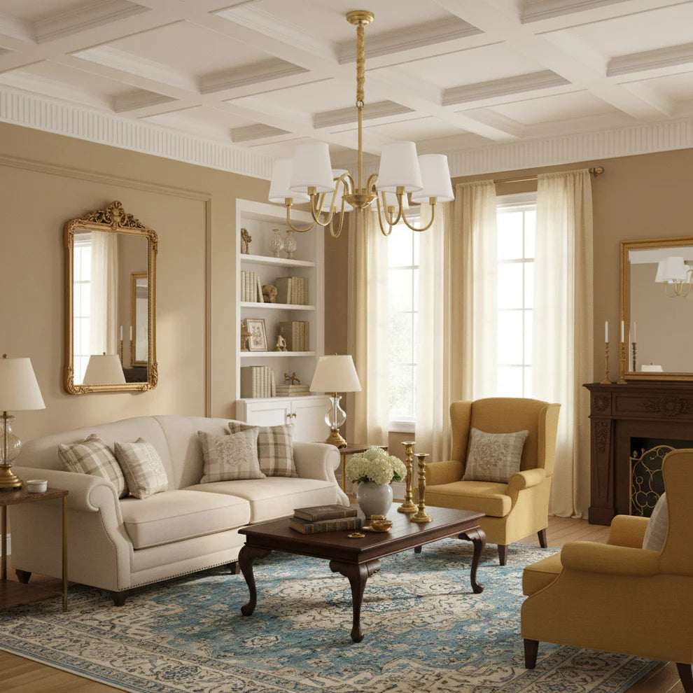 Aged Stacey Chandelier