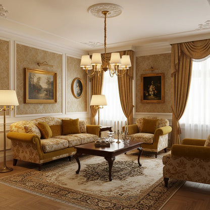 Aged Stacey Chandelier