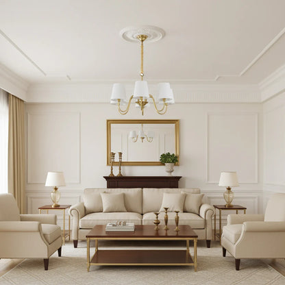 Aged Stacey Chandelier