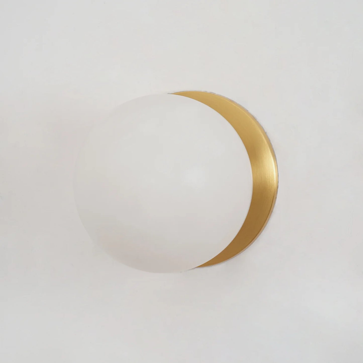 Alabaster Mini Orb Wall Lamp