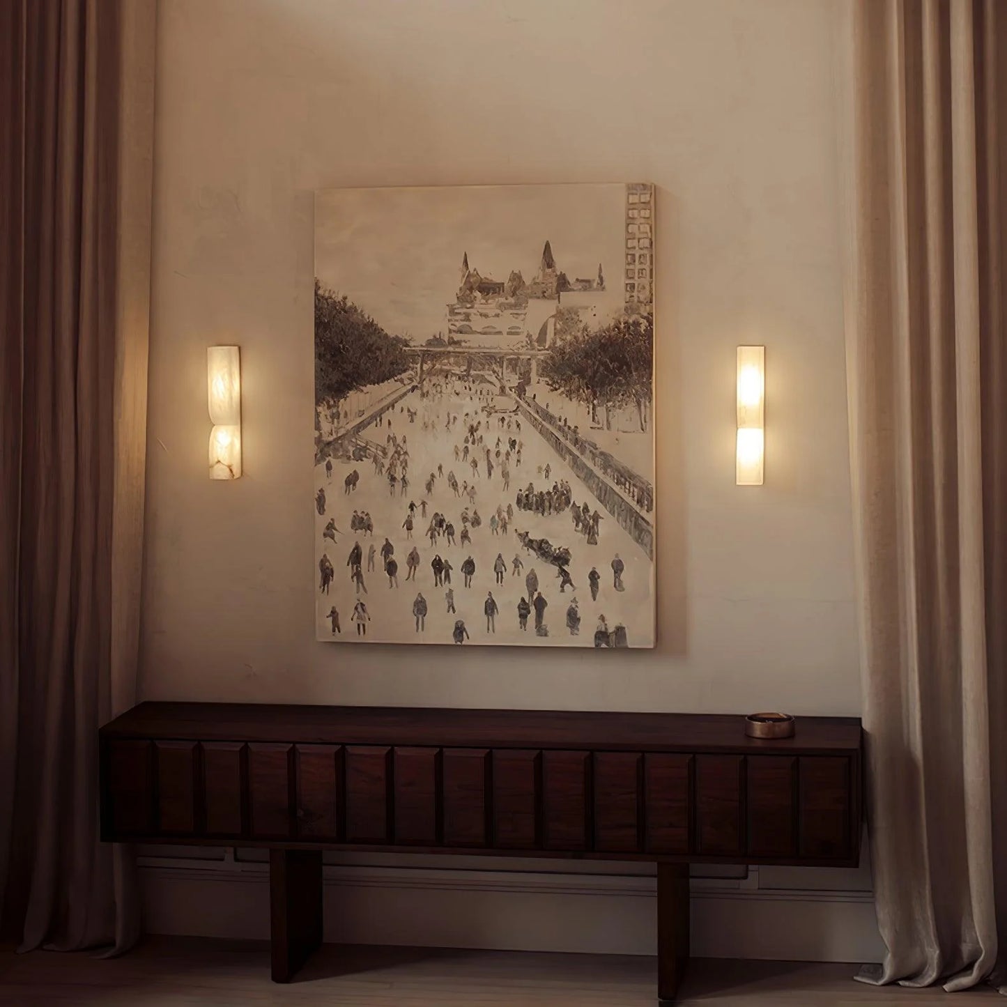 Alabaster Essence Wall Light