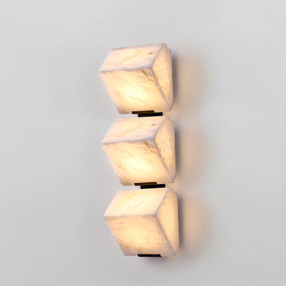 Alabaster Staircase Wall Lamp