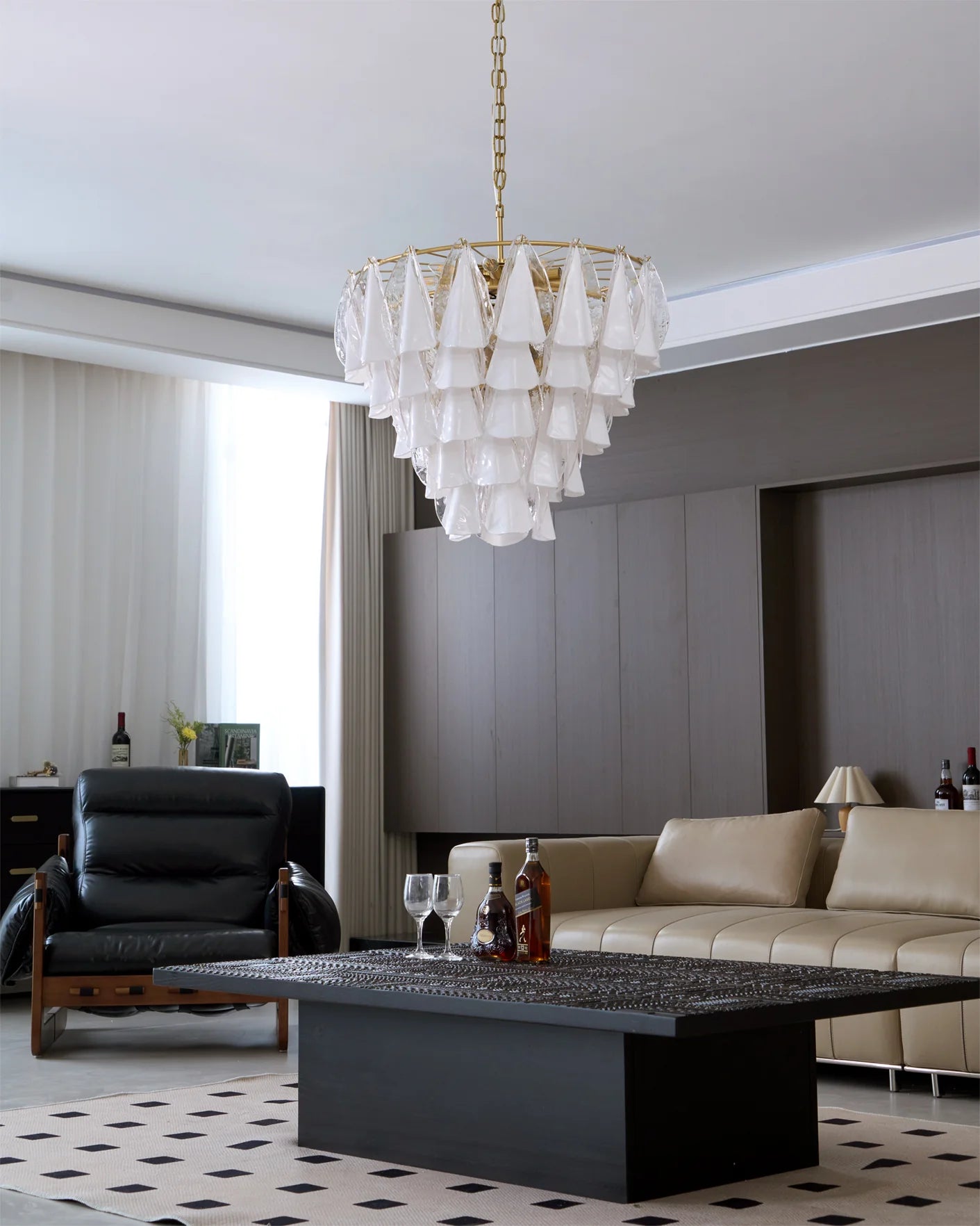 Alira Glass Chandelier