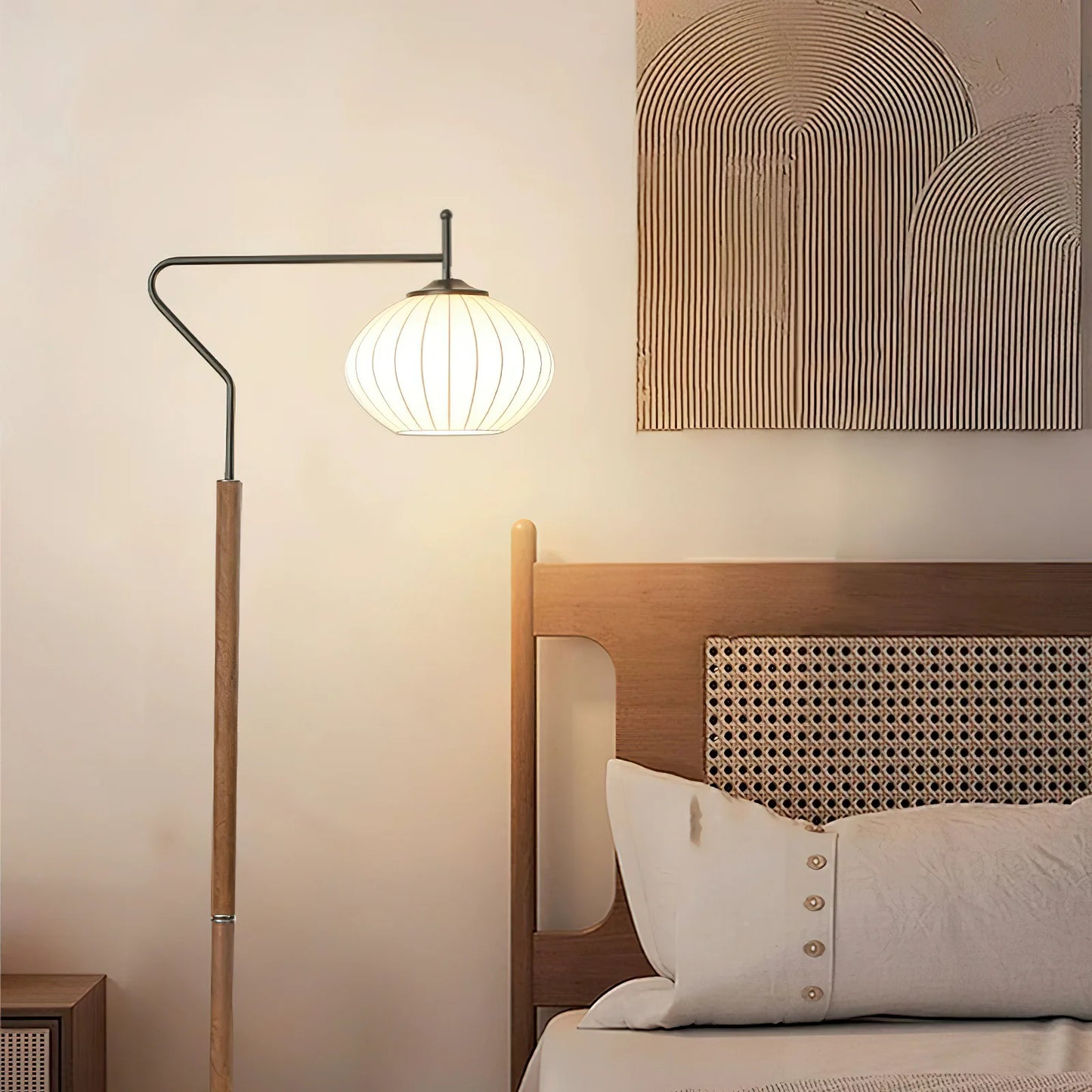 Arc Sphere Floor Lamp