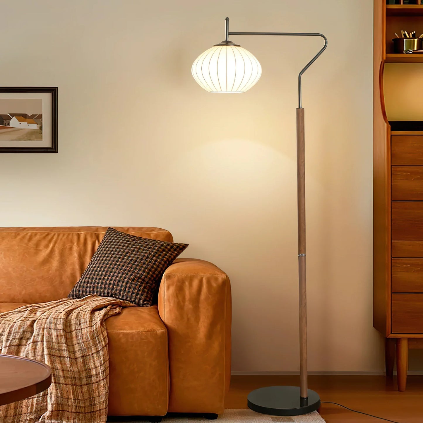 Arc Sphere Floor Lamp