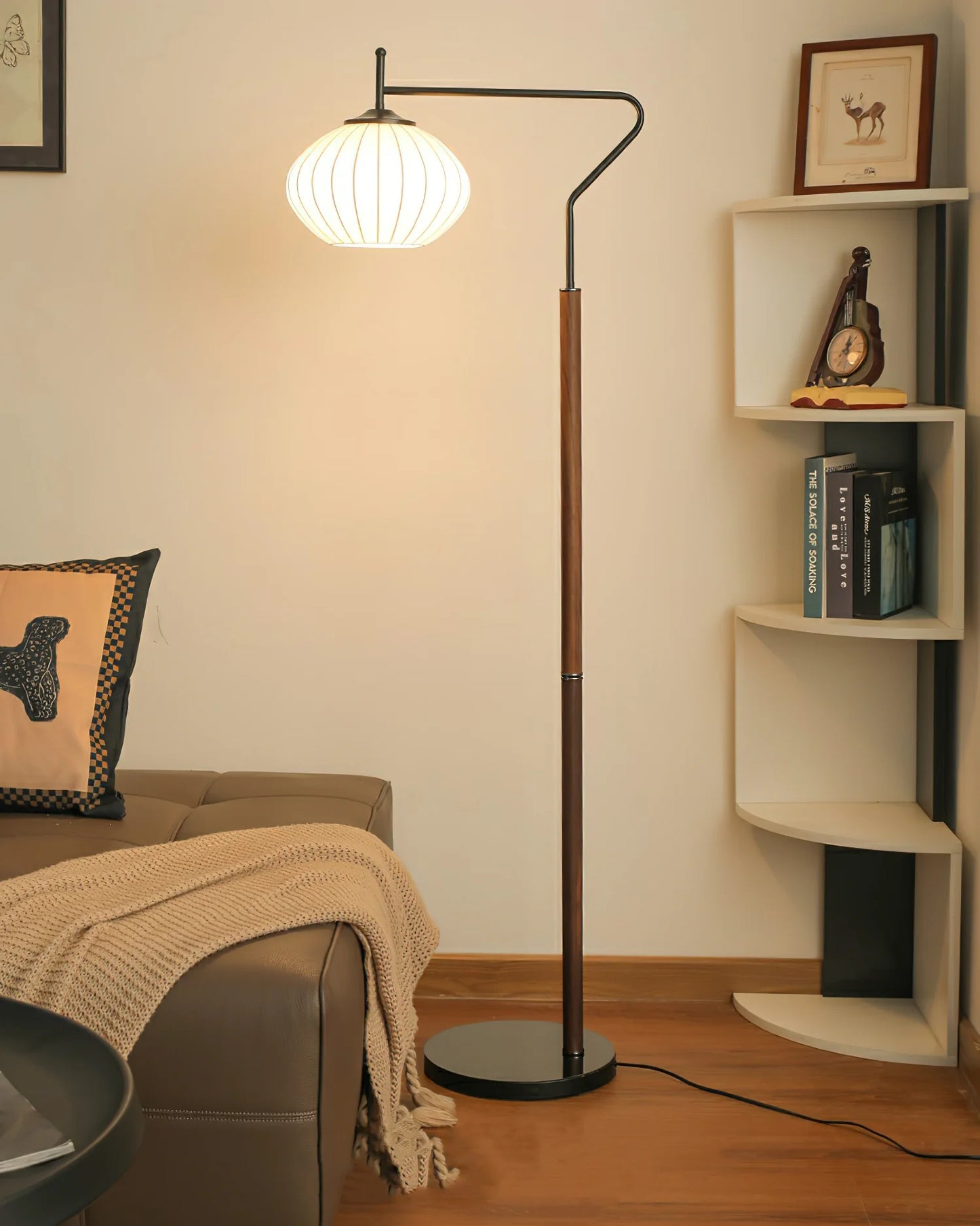 Arc Sphere Floor Lamp