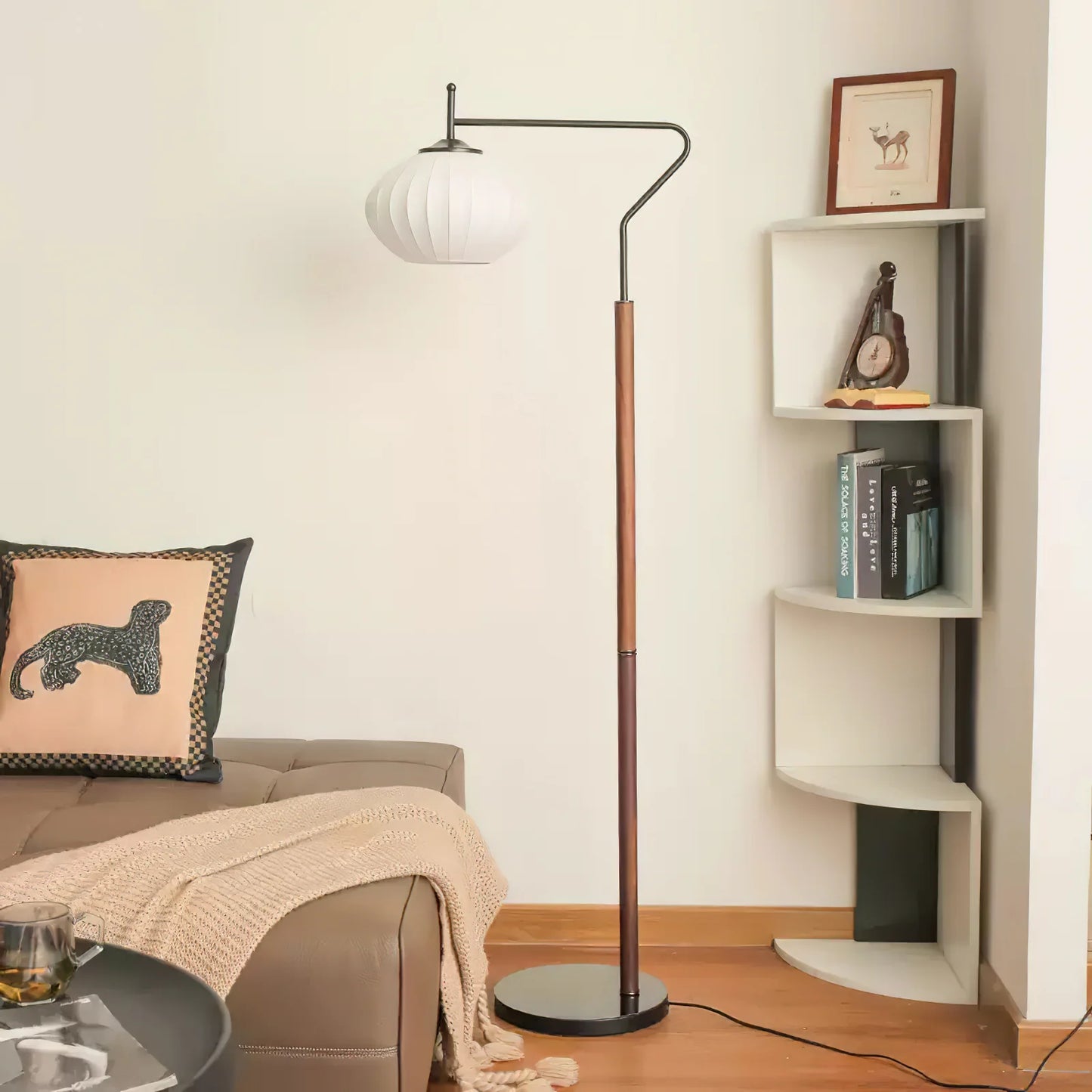 Arc Sphere Floor Lamp
