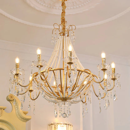 Arcadia Gold Chandelier