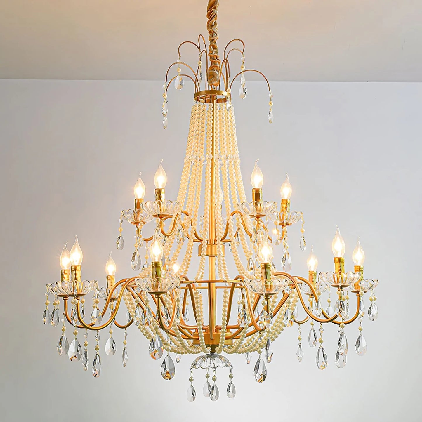 Arcadia Gold Chandelier