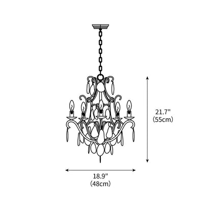 Arcimboldi Agate Chandelier