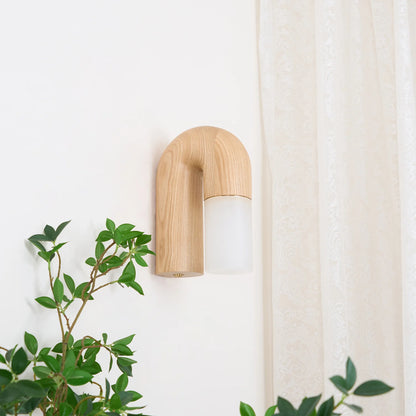 Arcus Wood Wall Lamp
