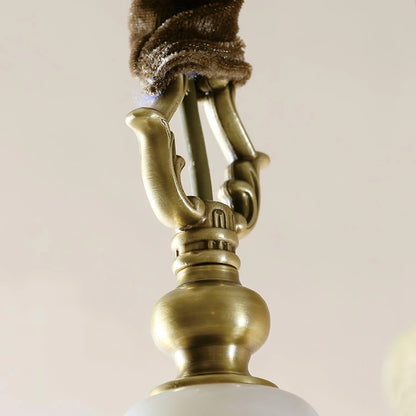 Art Deco Crest Pendant Light