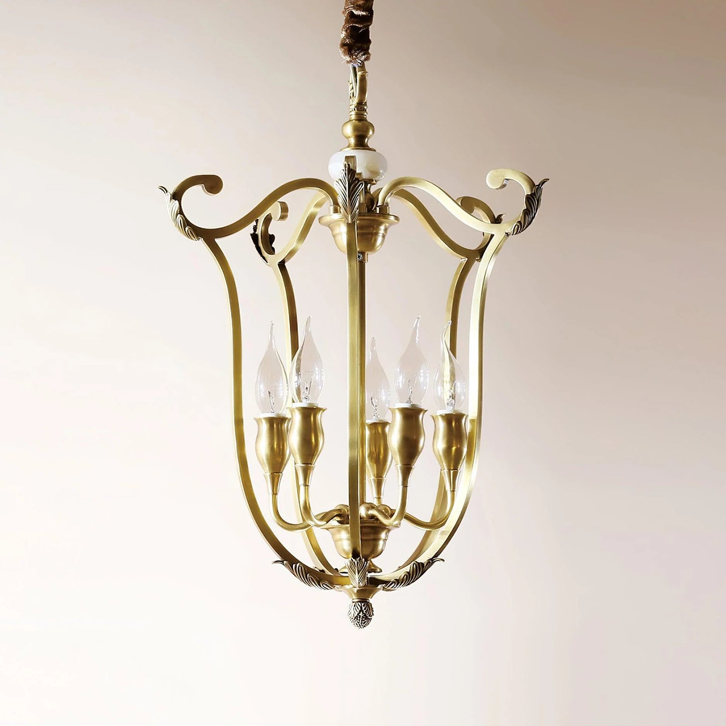 Art Deco Crest Pendant Light