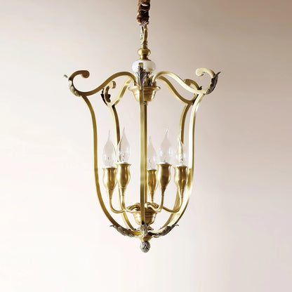 Art Deco Crest Pendant Light