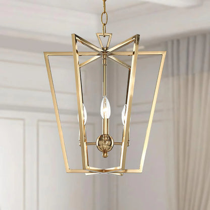 Art Deco Crest Pendant Light