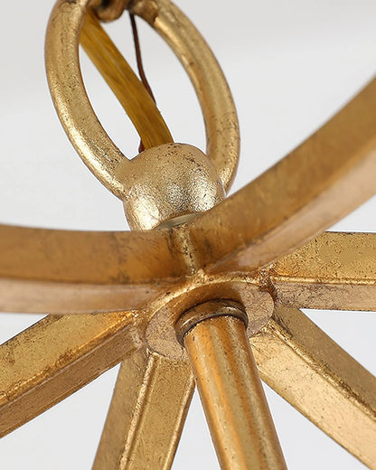 Art Deco Crest Pendant Light