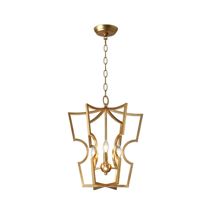 Art Deco Crest Pendant Light