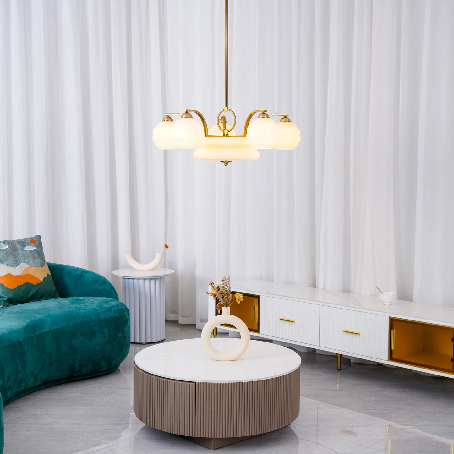 Art Deco Vintage Chandelier