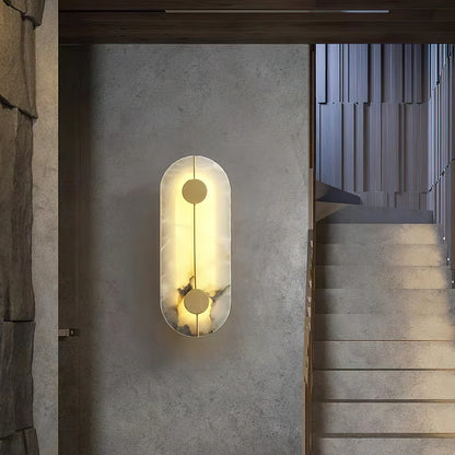 Artistic Alabaster Wall Lamp